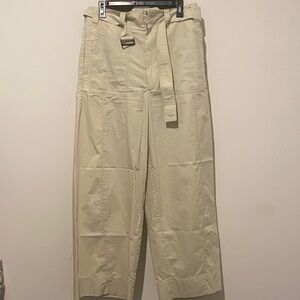 Soeur Cream Chinos with Belt